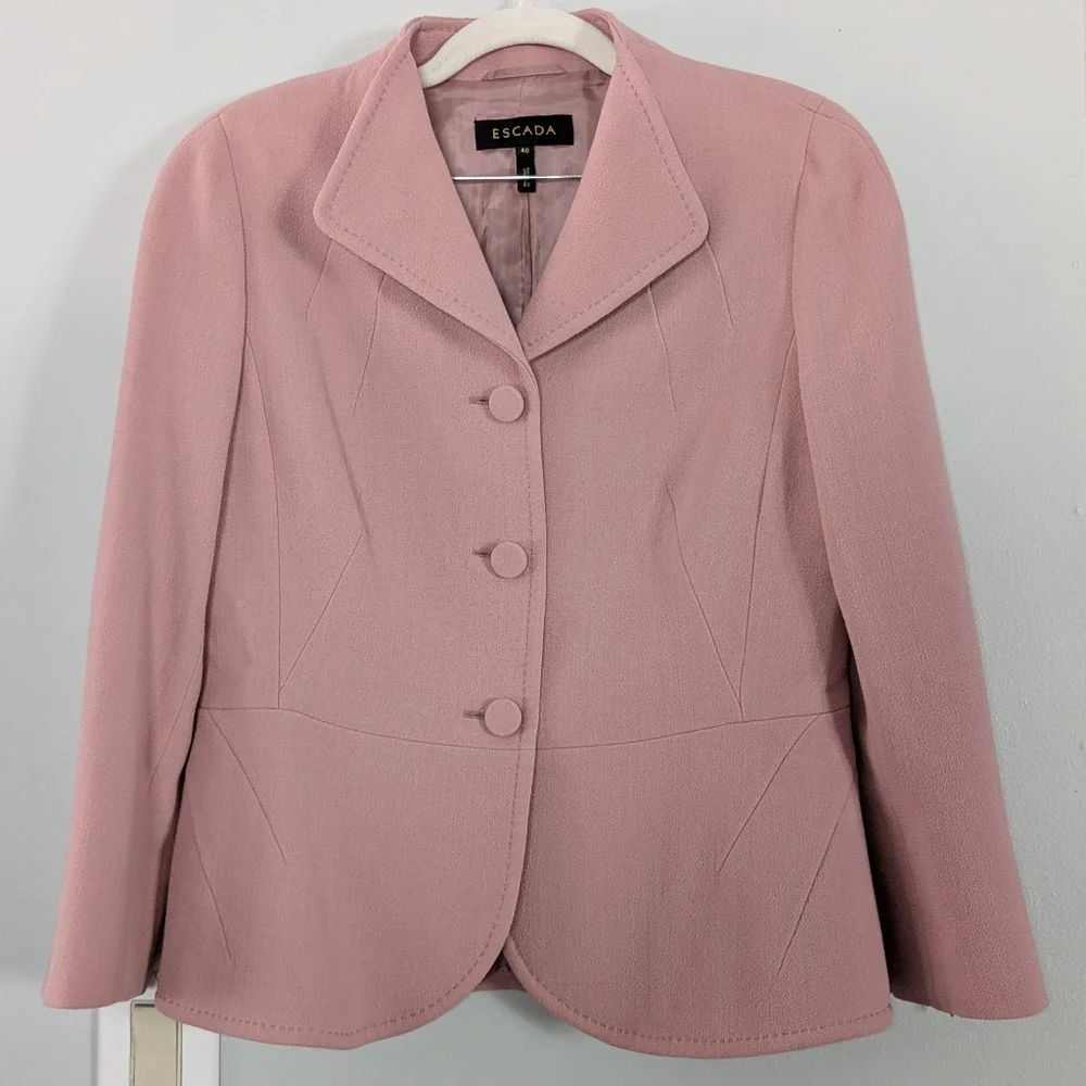 Escada Blazer Sheath Dress Set - Picture 8 of 16